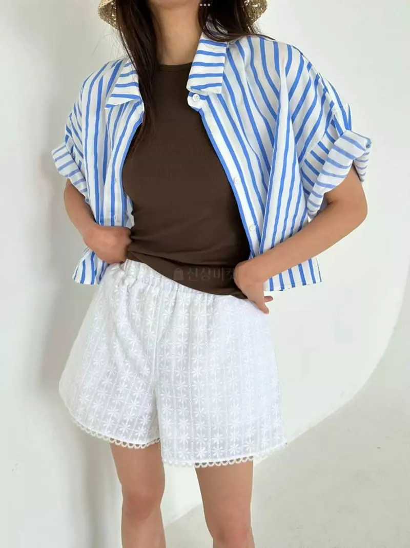 Elfin - Korean Women Fashion - #womensfashion - Mandarine Shorts - 5