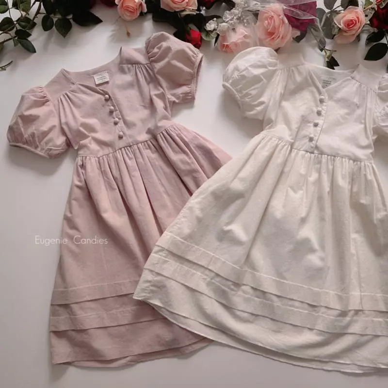 Eugenie Candies - Korean Children Fashion - #designkidswear - Catherine One-piece - 2