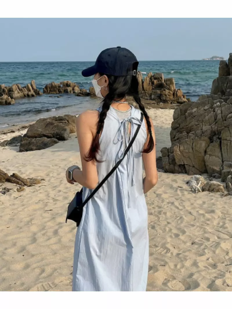 Exito - Korean Women Fashion - #womensfashion - CN Strap Sleeveless One-piece - 6