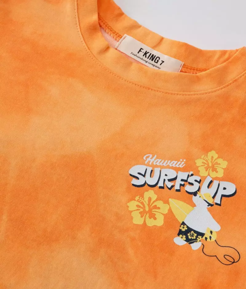 Fashion King - Korean Children Fashion - #childrensboutique - Hawaii Top Bottom Set - 7