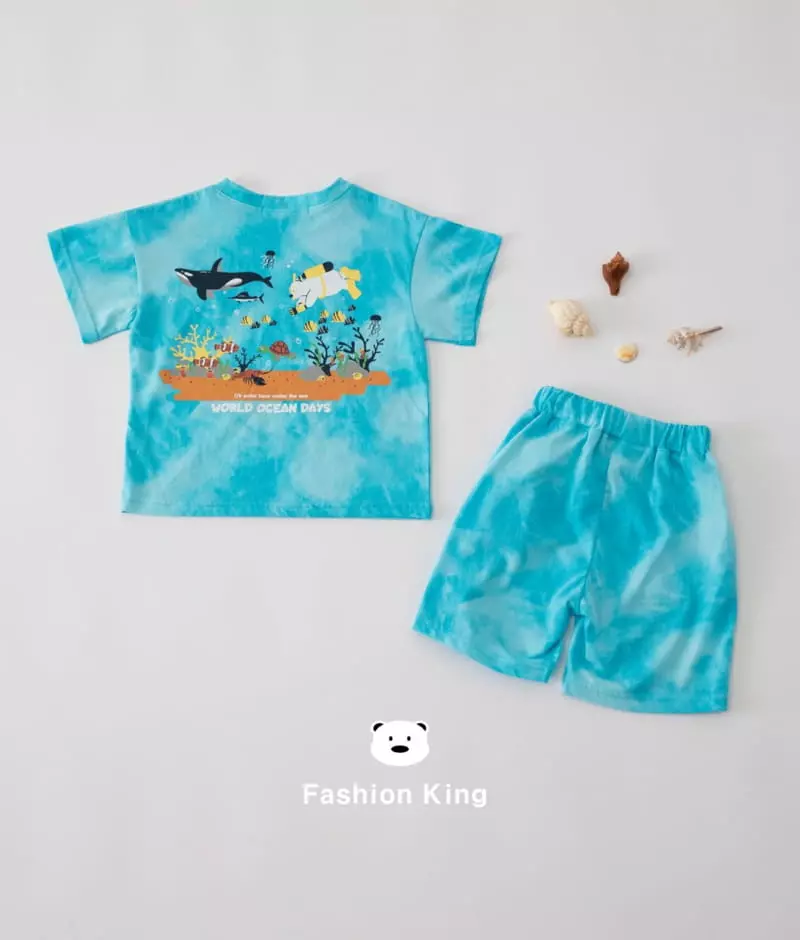 Fashion King - Korean Children Fashion - #childrensboutique - Under The Sea Top Bottom Set - 6