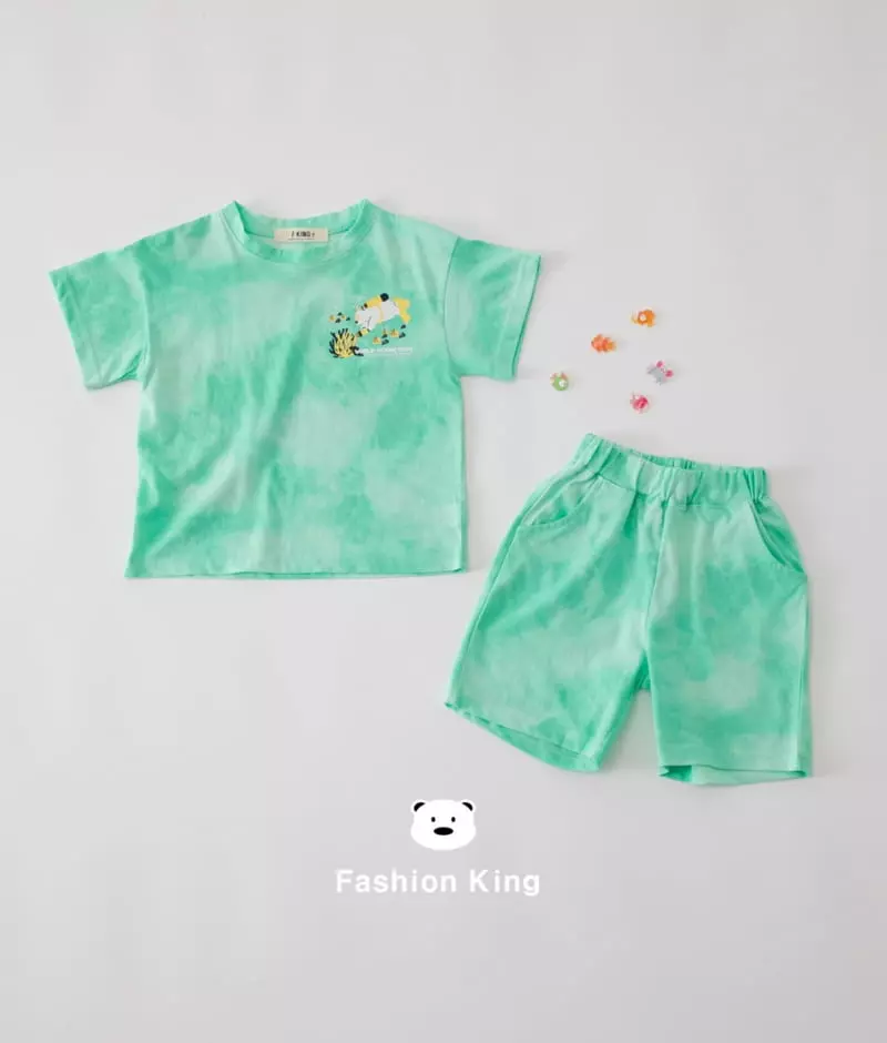 Fashion King - Korean Children Fashion - #magicofchildhood - Under The Sea Top Bottom Set