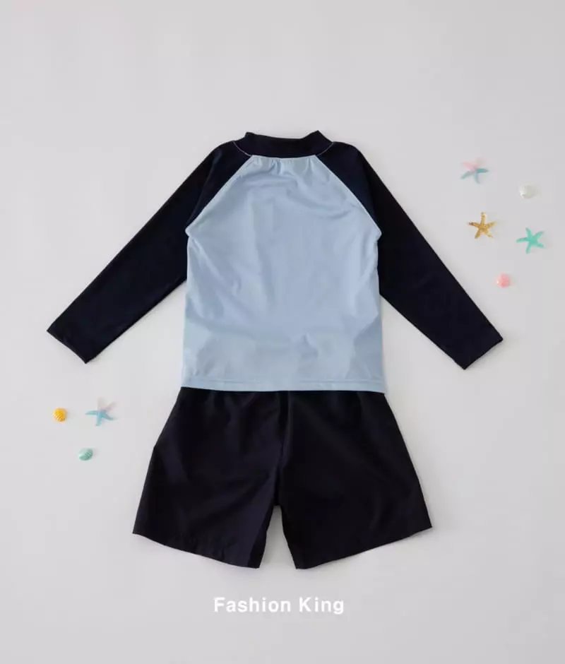 Fashion King - Korean Children Fashion - #minifashionista - California Eashguard Set