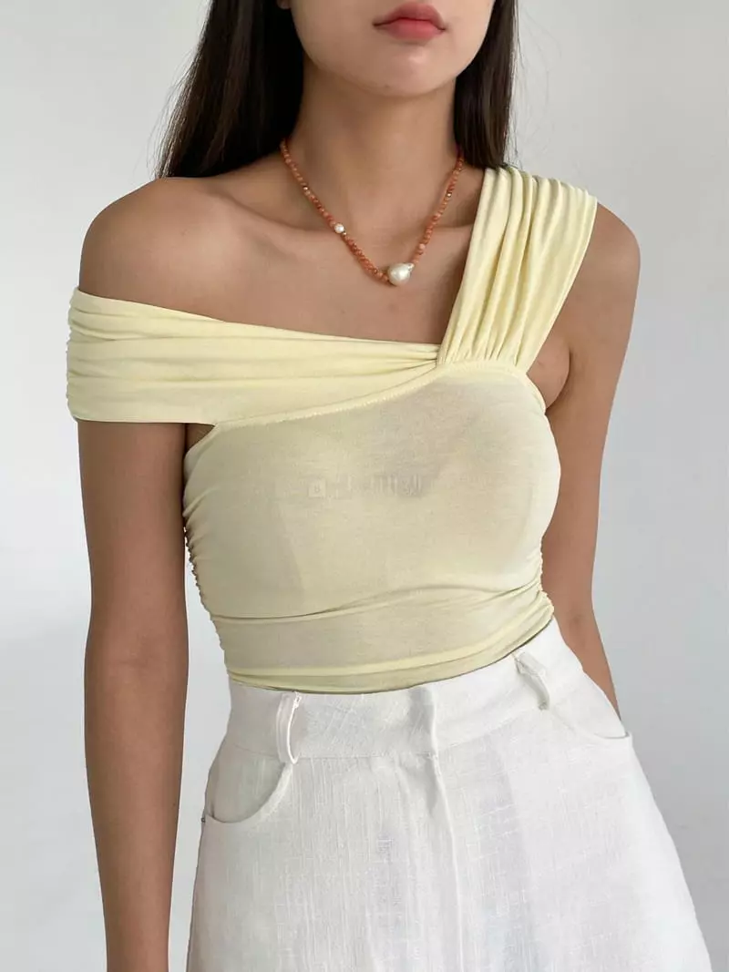 Feffer - Korean Women Fashion - #pursuepretty - Butter Tee - 4