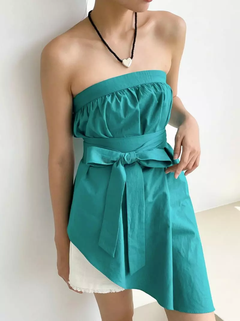 Feffer - Korean Women Fashion - #shopsmall - Rush String Top Blouse - 4