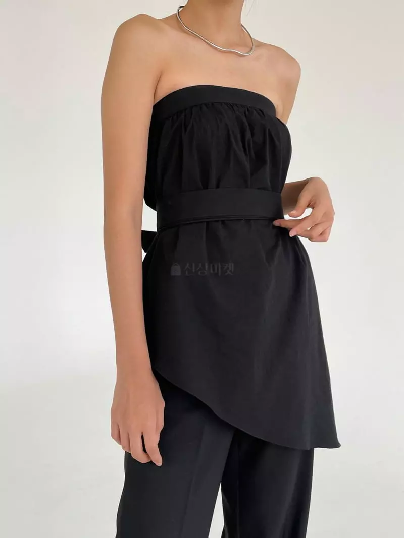 Feffer - Korean Women Fashion - #womensfashion - Rush String Top Blouse - 7