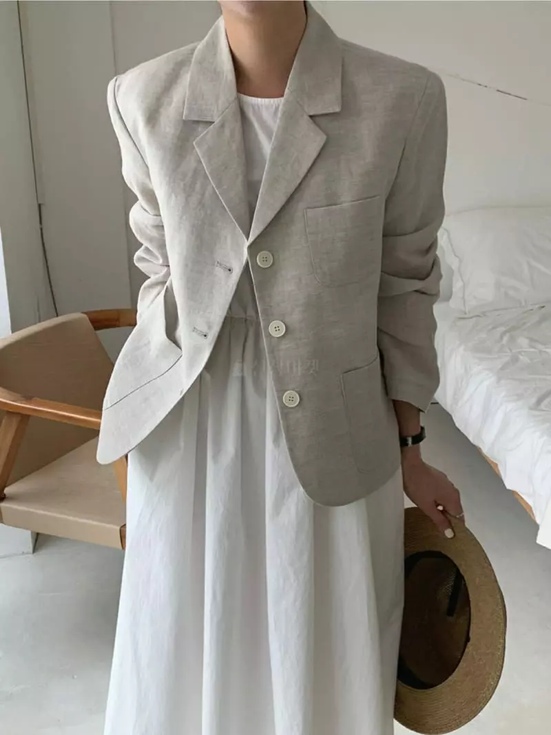 Ff - Korean Women Fashion - #momslook - Lami Basic Jakcet - 2