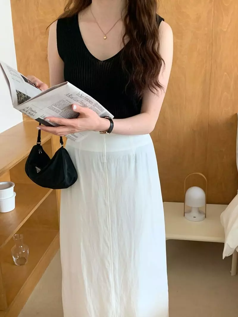 Ff - Korean Women Fashion - #womensfashion - Under Rib Sleeveless