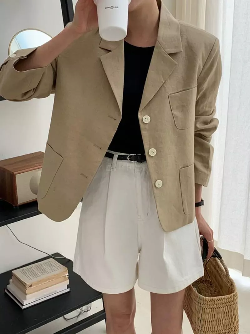 Ff - Korean Women Fashion - #womensfashion - Lami Basic Jakcet