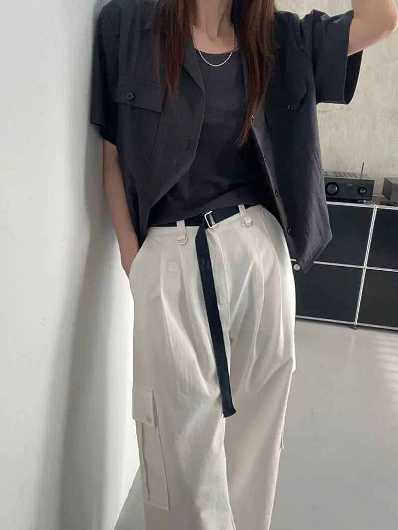 Flower - Korean Women Fashion - #restrostyle - Air Shirt - 5