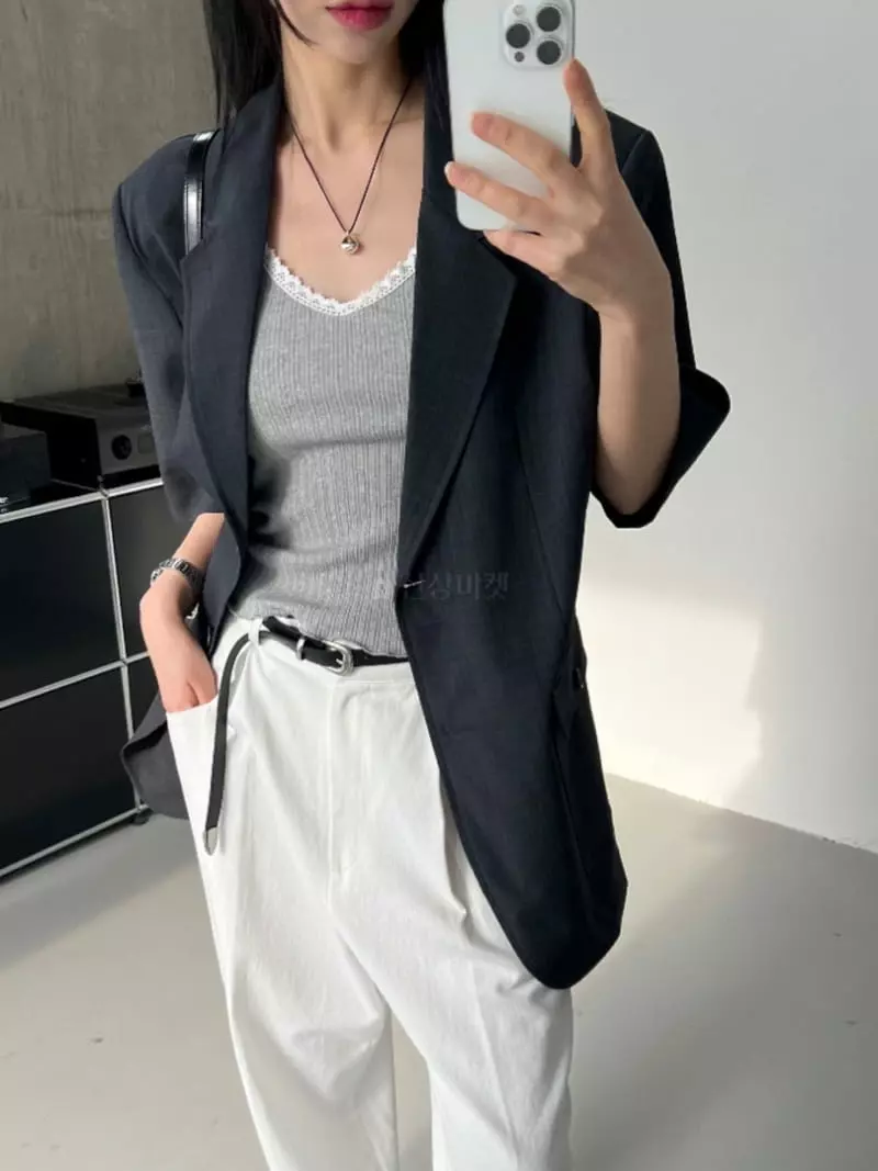 Flower - Korean Women Fashion - #womensfashion - Cold Jacket - 5