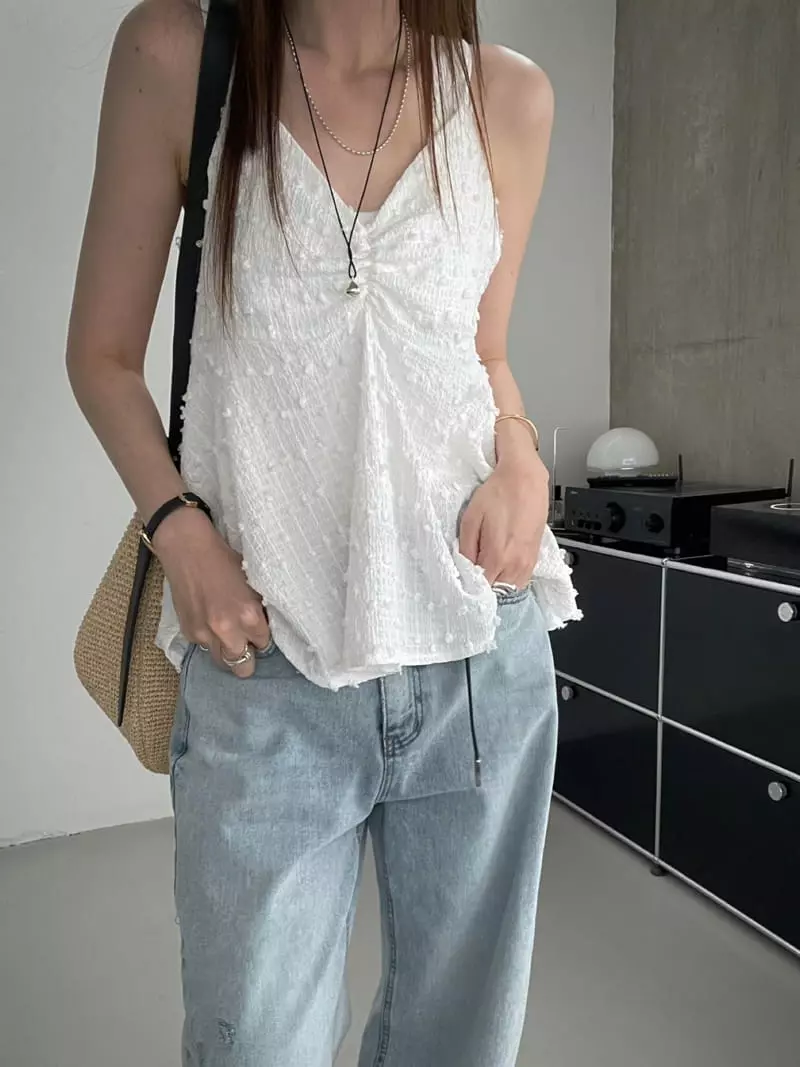 Flower - Korean Women Fashion - #womensfashion - Dot Blouse - 8