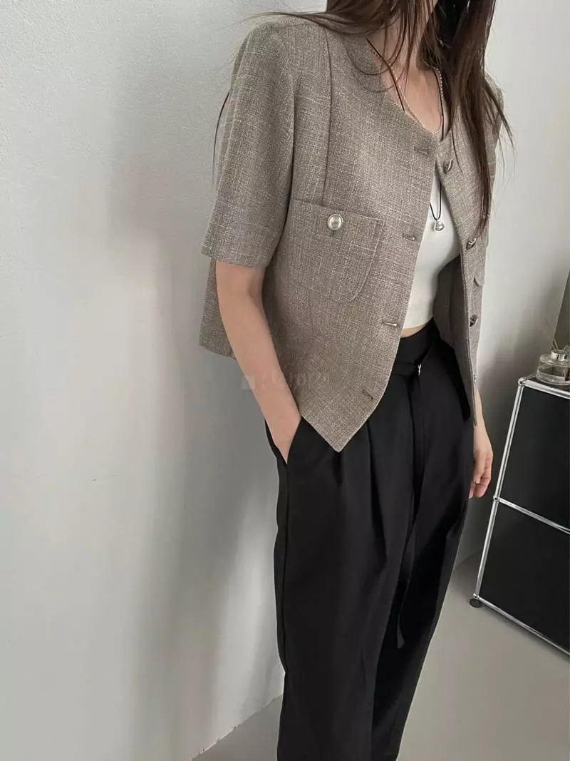Flower - Korean Women Fashion - #momslook - Grow Jacket - 4