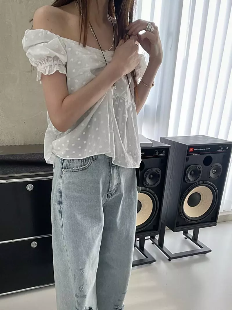Flower - Korean Women Fashion - #womensfashion - Loui Blouse