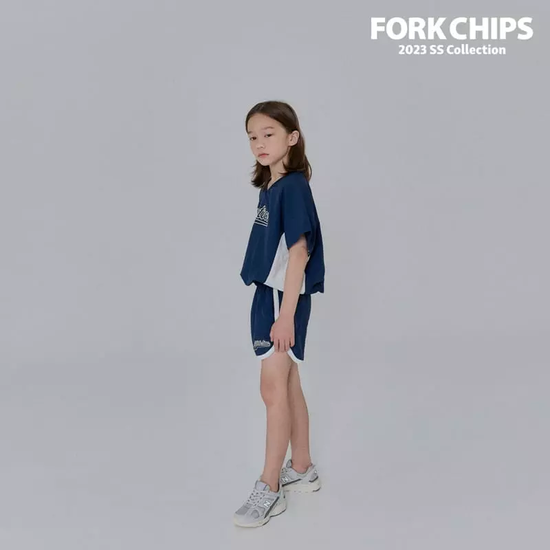 Fork Chips - Korean Children Fashion - #Kfashion4kids - Dunk Anorak Tee - 9