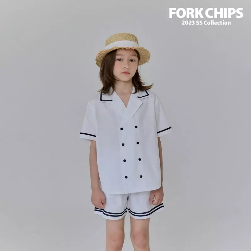 Fork Chips - Korean Children Fashion - #prettylittlegirls - Garden Shirt - 4