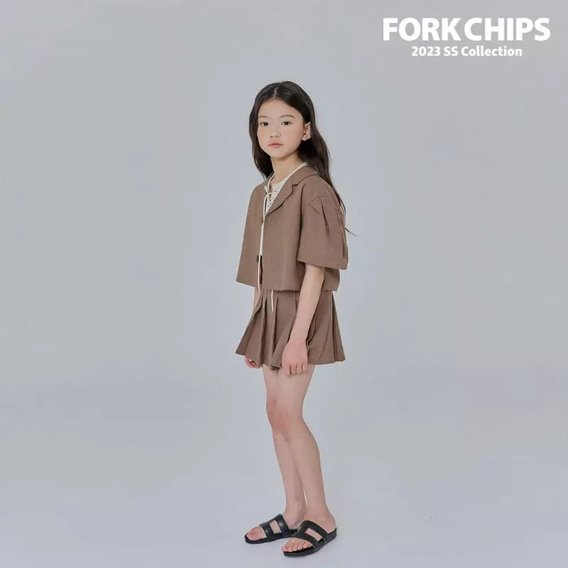 Fork Chips - Korean Children Fashion - #childrensboutique - Berlin Buckle Skirt - 9