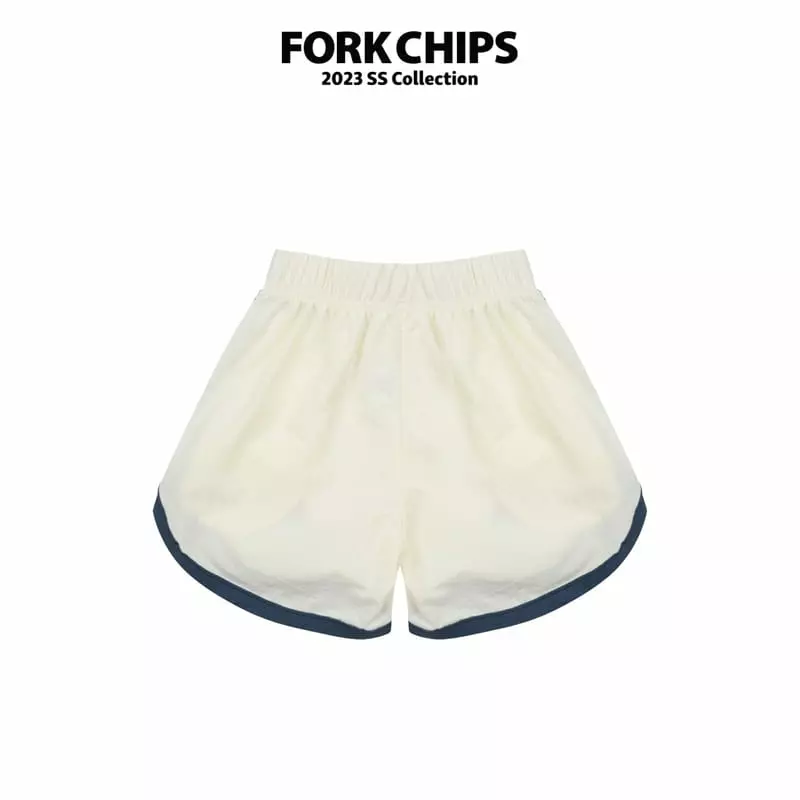 Fork Chips - Korean Children Fashion - #childrensboutique - Dunk Piping Shorts