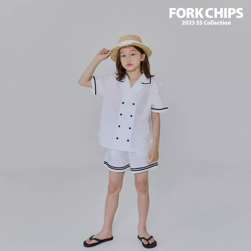 Fork Chips - Korean Children Fashion - #discoveringself - Garden Shirt - 8