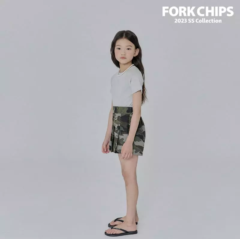 Fork Chips - Korean Children Fashion - #kidsstore - Libet Skirt - 11