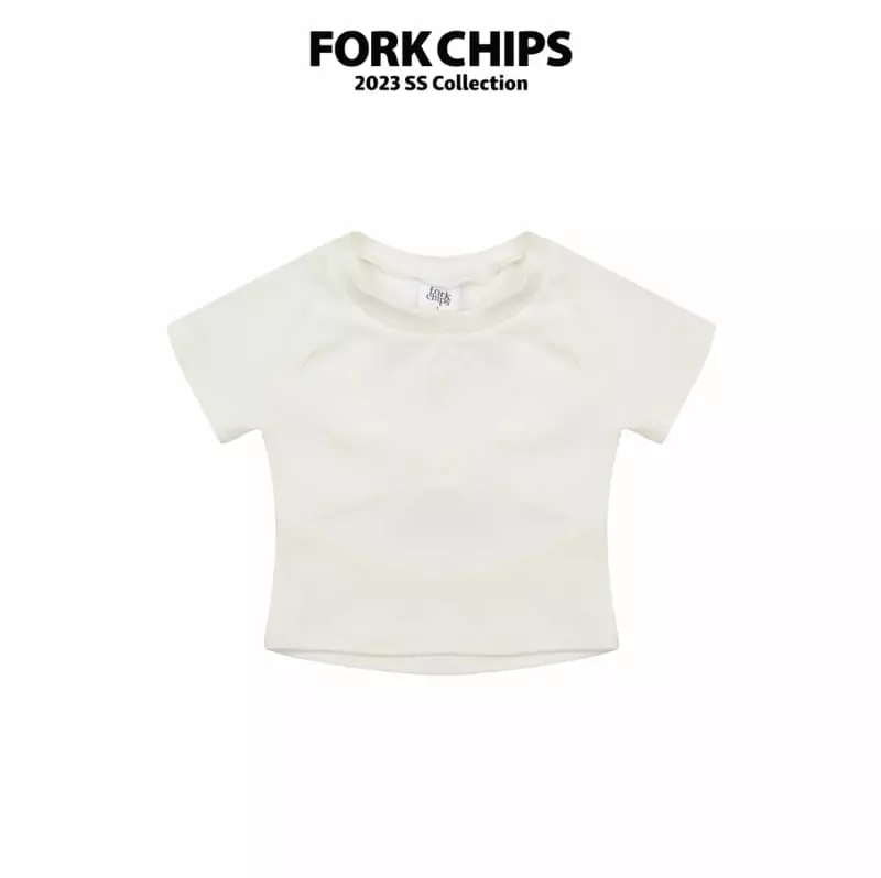 Fork Chips - Korean Children Fashion - #kidsstore - Sailt Tee