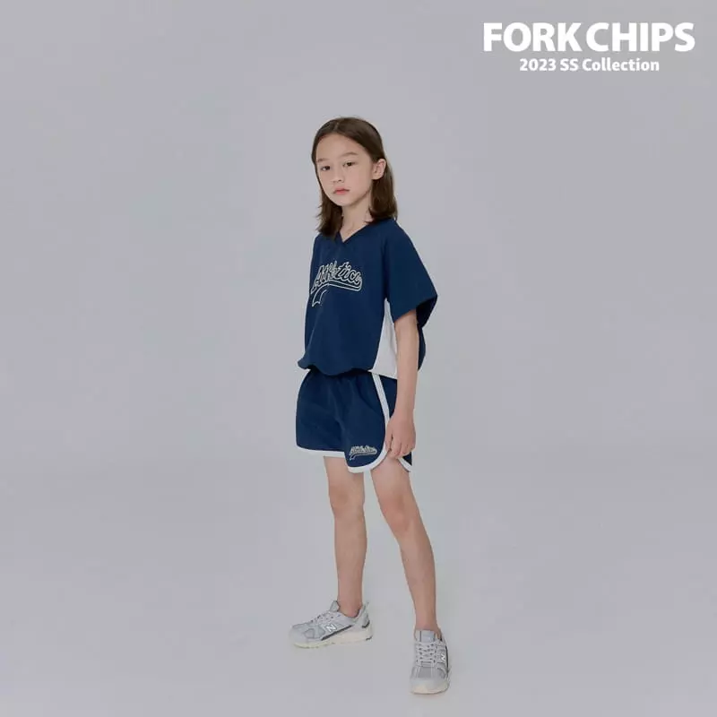 Fork Chips - Korean Children Fashion - #kidzfashiontrend - Dunk Anorak Tee - 8