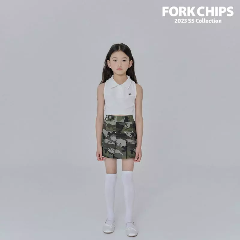 Fork Chips - Korean Children Fashion - #toddlerclothing - Libet Skirt - 3