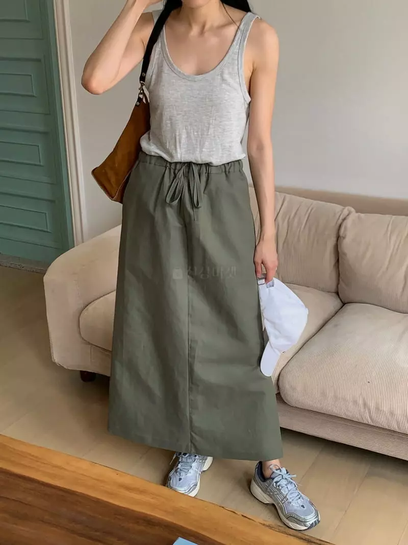 Fre - Korean Women Fashion - #momslook - Cargo Skirt