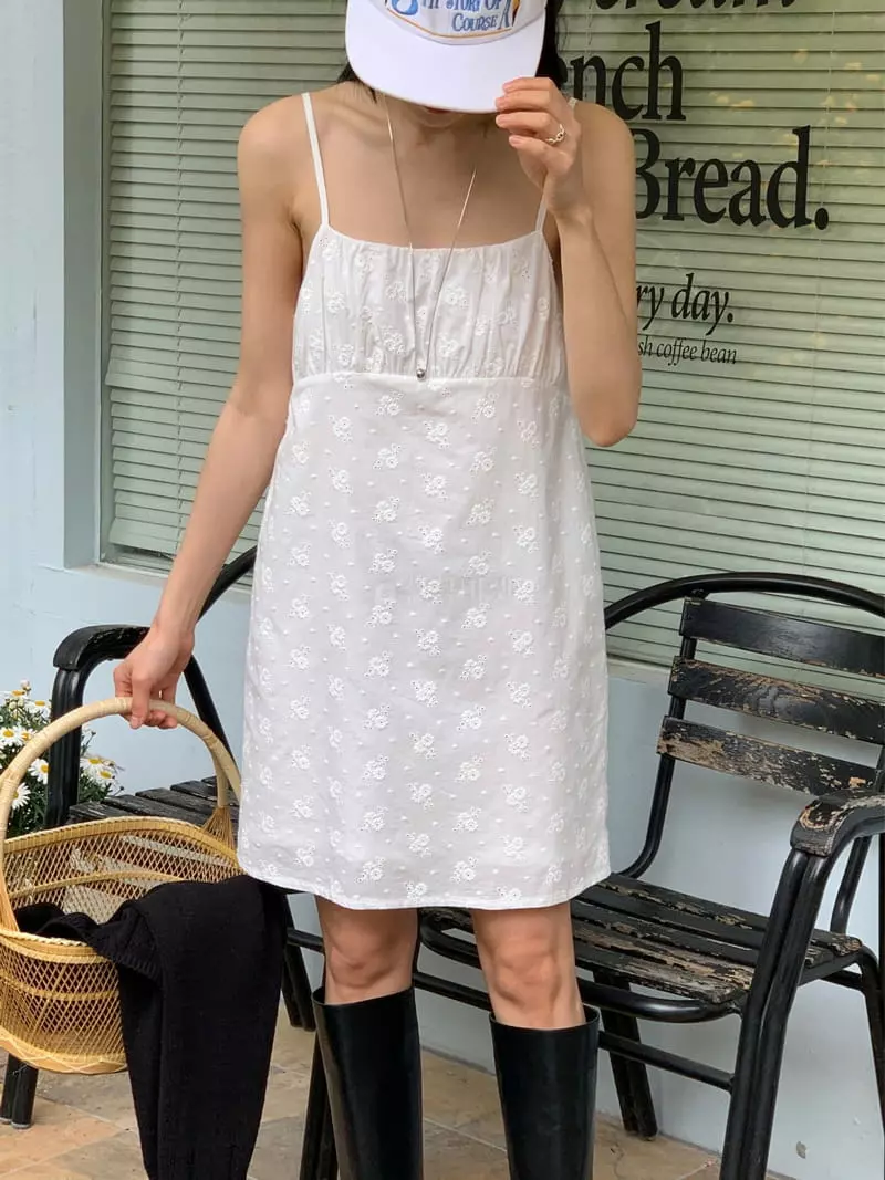 Fre - Korean Women Fashion - #womensfashion - Rose One-piece - 4