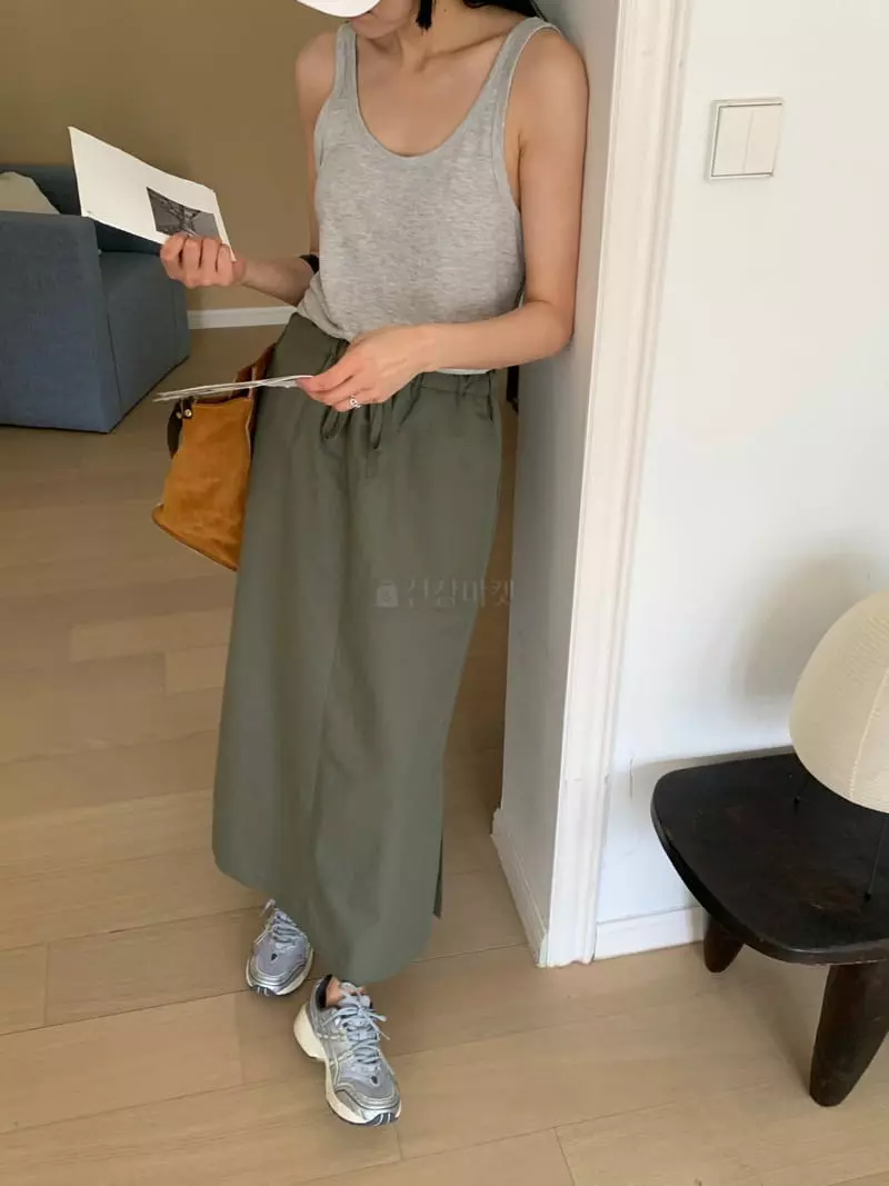 Fre - Korean Women Fashion - #momslook - Cargo Skirt - 4