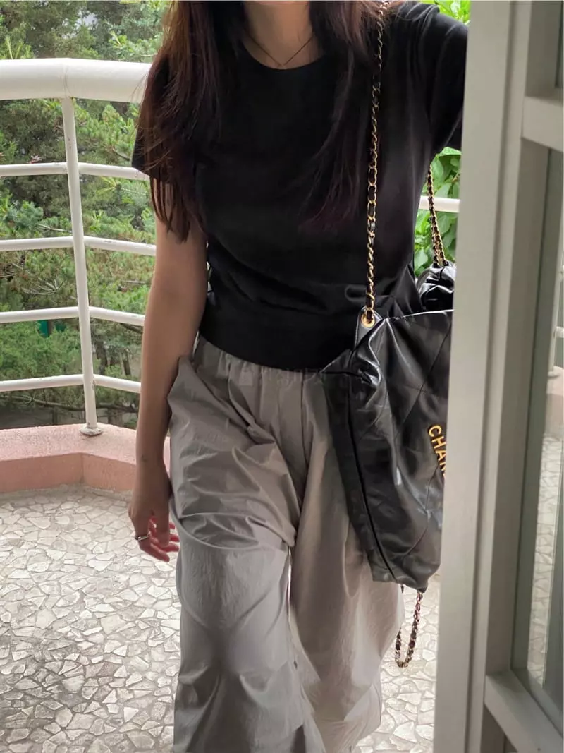 Fre - Korean Women Fashion - #womensfashion - Draping Tee - 8