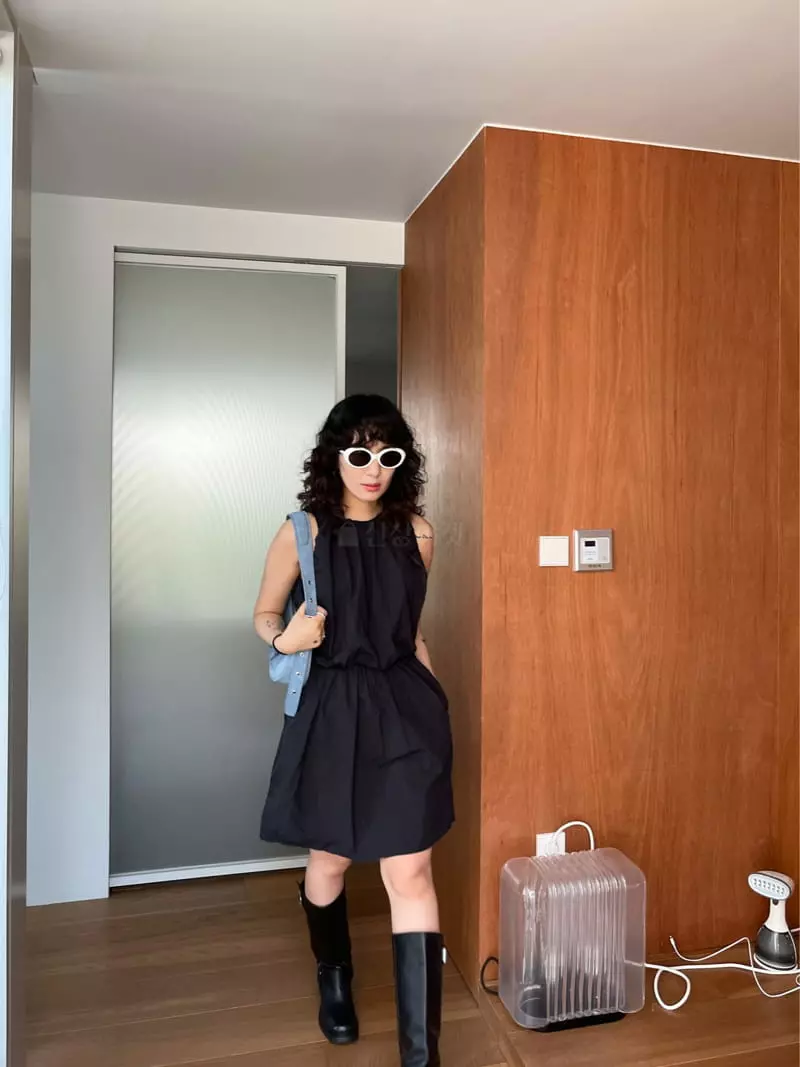Fric - Korean Women Fashion - #vintageinspired - Less Skirt - 6