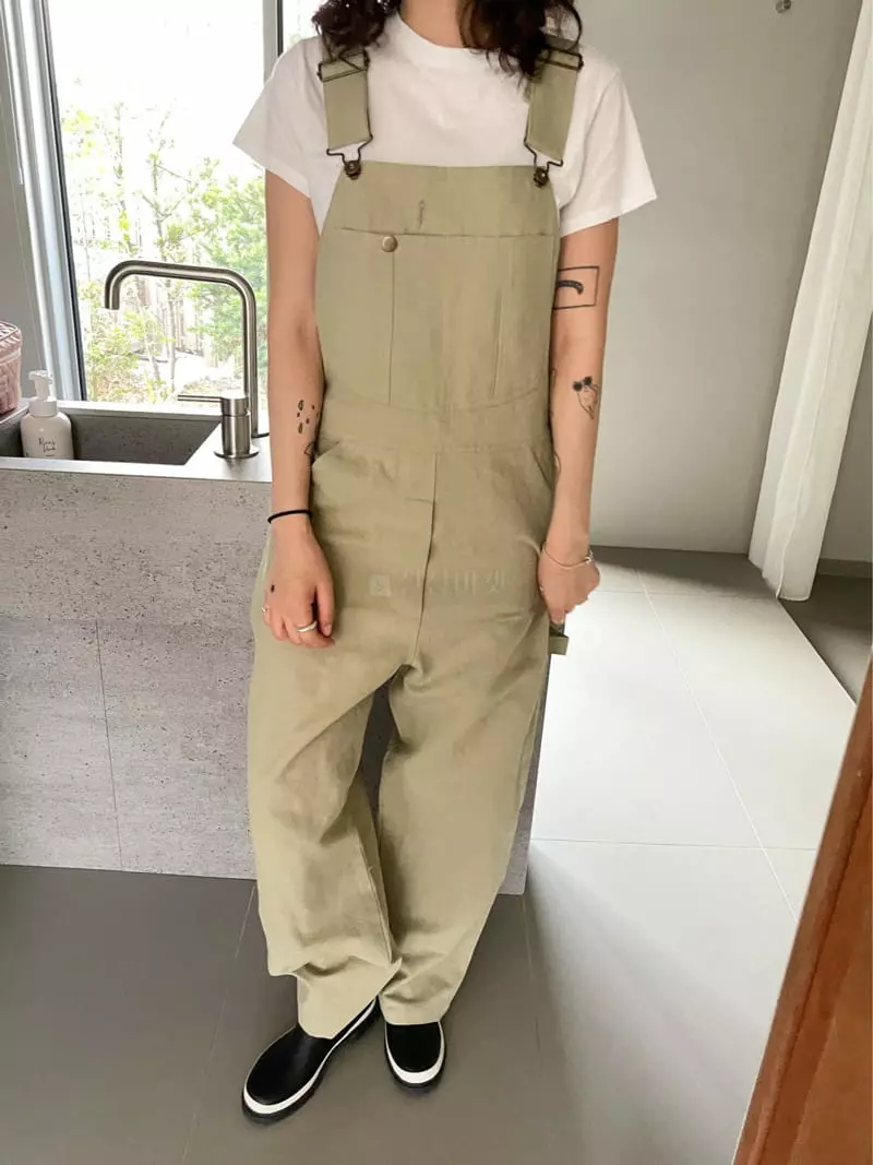 Fric - Korean Women Fashion - #womensfashion - Marc Overalls - 6