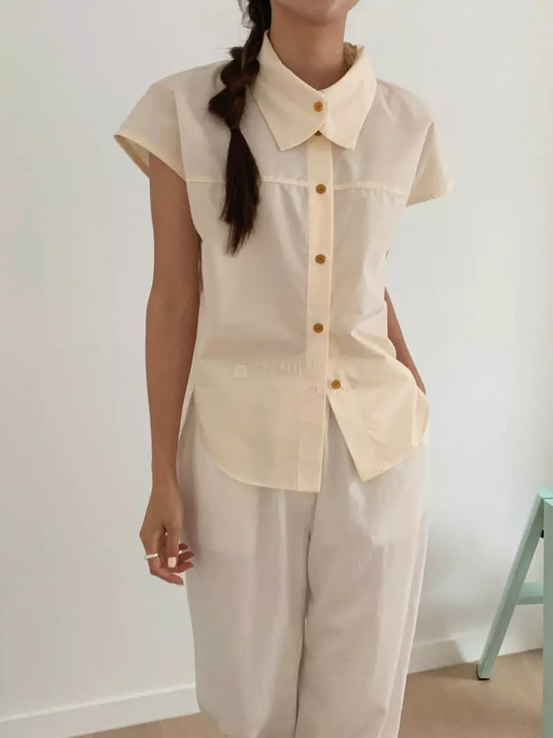 Frill - Korean Women Fashion - #thatsdarling - Tokyo Blouse - 8