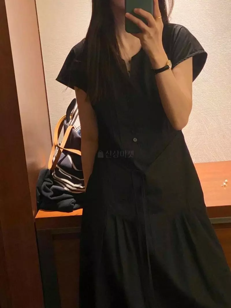 Frill - Korean Women Fashion - #thelittlethings - Pintuck One-piece - 10