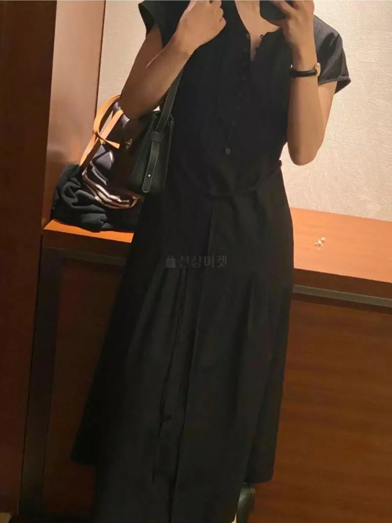 Frill - Korean Women Fashion - #vintageinspired - Pintuck One-piece - 3