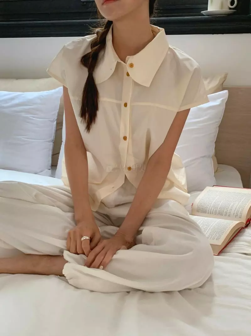 Frill - Korean Women Fashion - #vintageinspired - Tokyo Blouse - 2