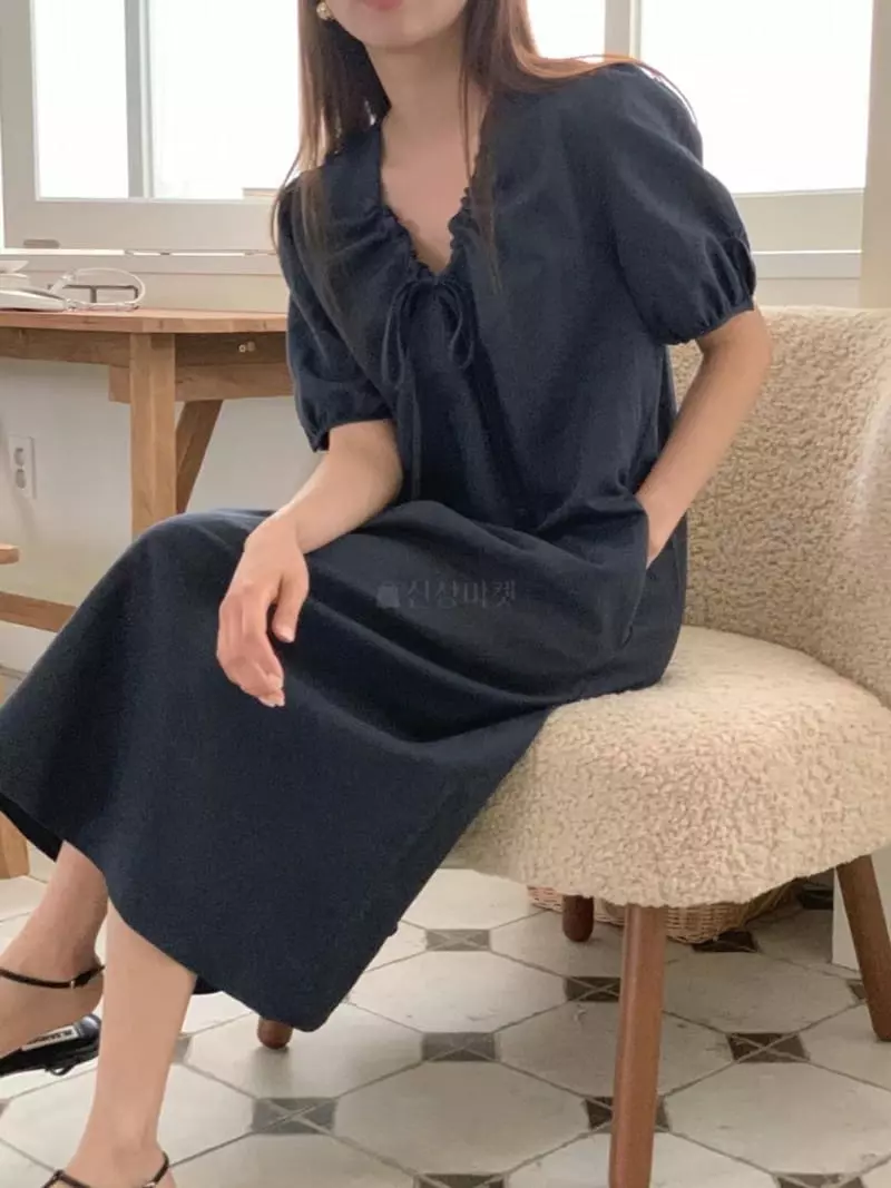 Frill - Korean Women Fashion - #vintagekidsstyle - Tunell One-piece - 6