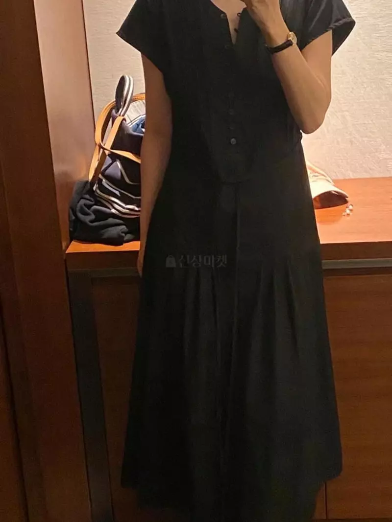 Frill - Korean Women Fashion - #vintageinspired - Pintuck One-piece - 4