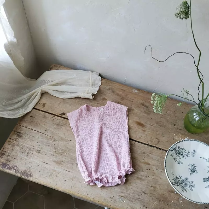 From J - Korean Baby Fashion - #babylifestyle - Shake Volume Bodysuit - 2