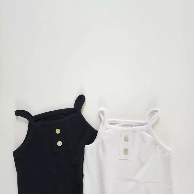 From J - Korean Baby Fashion - #babyootd - Bloomer Sleeveless Top Bottom Set