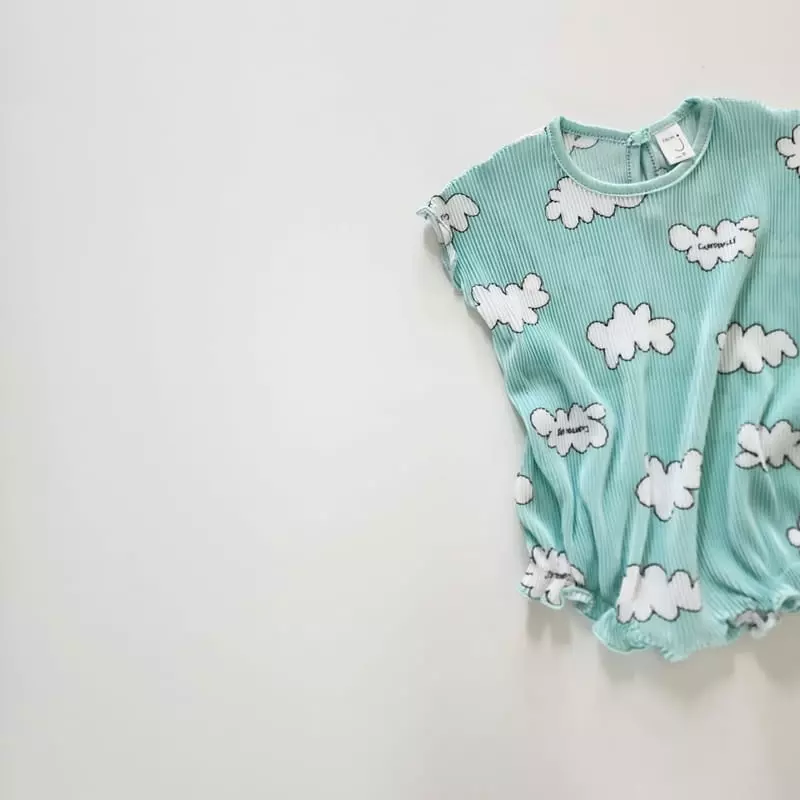 From J - Korean Baby Fashion - #babywear - Cloud Pleats Bodysuit - 6