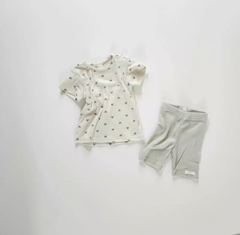 From J - Korean Children Fashion - #littlefashionista - Heart Mix Easywear - 6