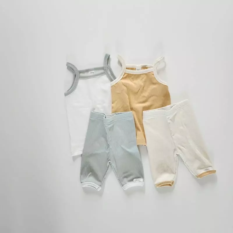 From J - Korean Children Fashion - #magicofchildhood - String Rib Easywear - 8