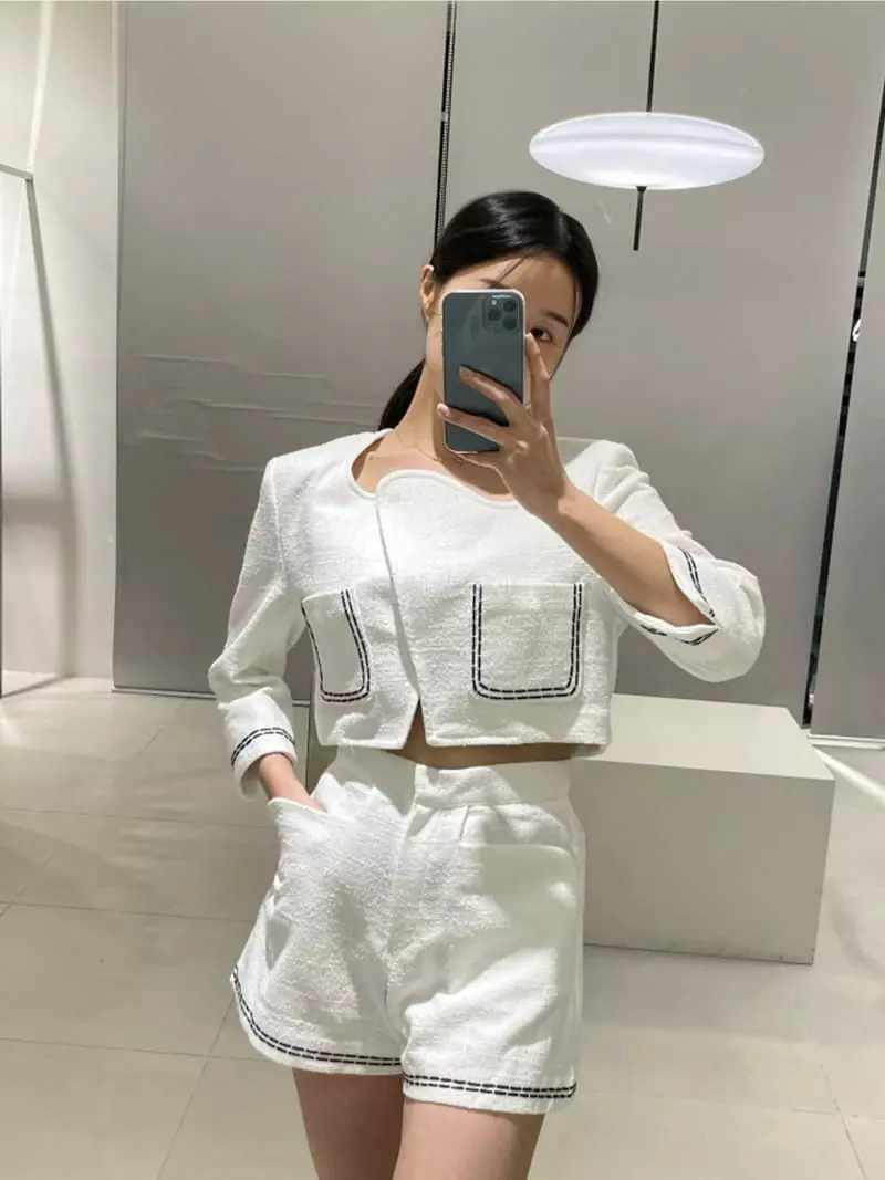 Garden Women - Korean Women Fashion - #momslook - Stitch Jacket