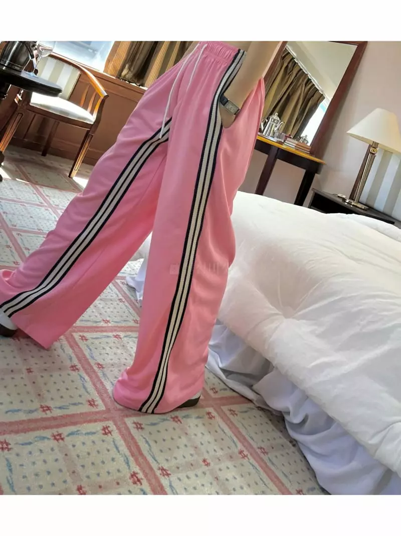 Garden Women - Korean Women Fashion - #restrostyle - Tape Pants