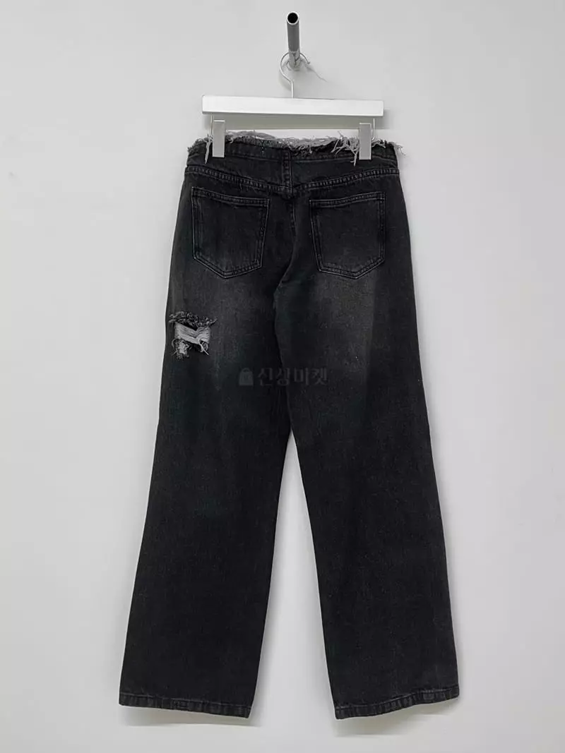 Gateless - Korean Women Fashion - #womensfashion - Dark Name Jeans - 11