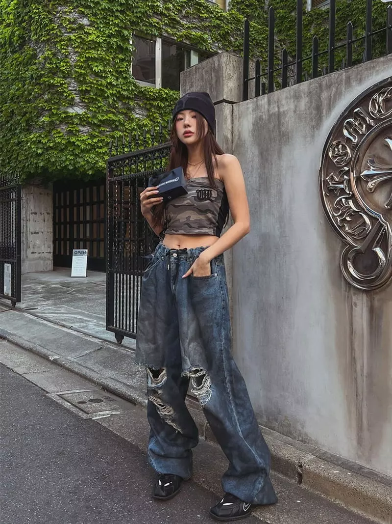 Gateless - Korean Women Fashion - #womensfashion - Ash Jeans - 6