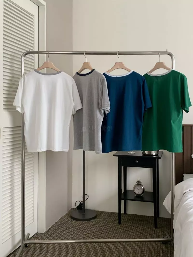 Giggle - Korean Women Fashion - #momslook - Loose Fit Tee - 3