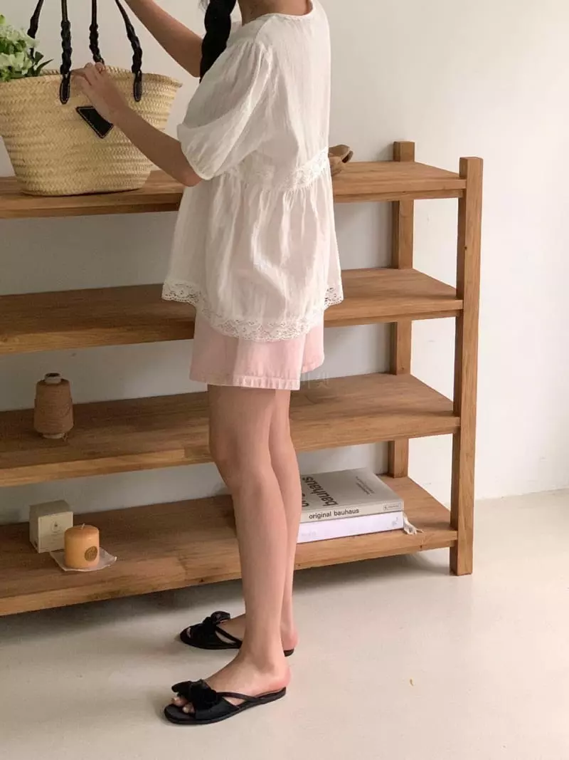 Giggle - Korean Women Fashion - #momslook - Frill Blouse - 12